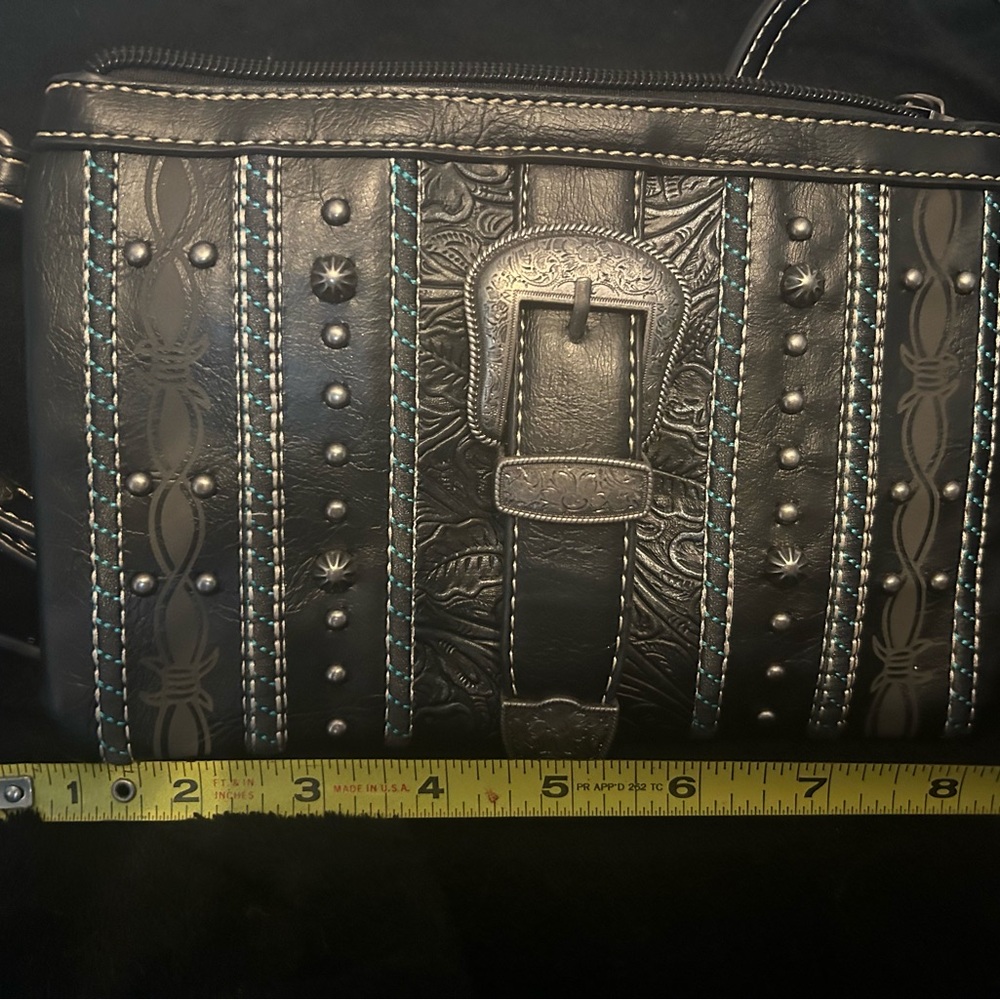 Montana West leather Crossbody purse